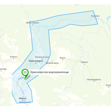 RS-Y521 - Енисей, Ангара: Абакан-Богучаны;