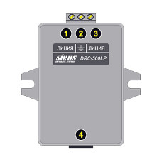 Модуль DRC-500LP защиты линии DRC-500 от статического электричества, молнии и т.д.