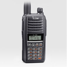 Радиостанция AM Icom IC-A16E, шаг 25/ 8.33 кГц, Tx: 118-137 МГц, Rx: 108-137 МГц, Rx погода 161-163МГц, мощность до 6Вт, 200 каналов, клавиатура, дисплей, ударопрочный корпус, водозащита IP67, в комплекте аккумулятор ВР-280