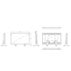 INT-V270SM-TK: 27" профессиональный монитор в металлическом корпусе с защитным стеклом