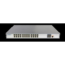 INT-VNST1016-166 (FA35-COPM24-04G10HS) - 24-х портовый сетевой управляемый коммутатор L2 с PoE