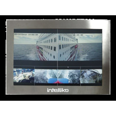INT-V290KS-TW (RM-FA81-DMSSGS190): 19" профессиональный монитор из нержавеющей стали для систем безопасности и управления АРМ с сенсорным резистивным экраном
