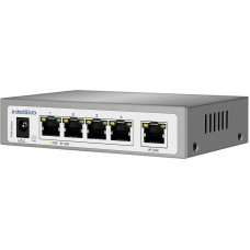 INT-NST1004-101: 4-х портовый сетевой неуправляемый коммутатор с PoE