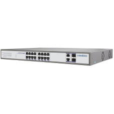 INT-NST1016-165: 16-ти портовый сетевой неуправляемый коммутатор с PoE