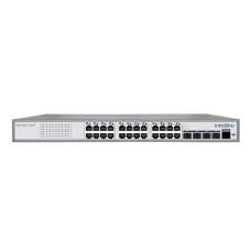 INT-NST3024-173: 24-х портовый сетевой управляемый коммутатор с PoE