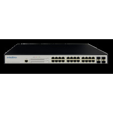 INT-VNST2024-174 (RM-FA29-COPM2404G): 24-х портовый сетевой управляемый коммутатор с PoE (+4 SFP)